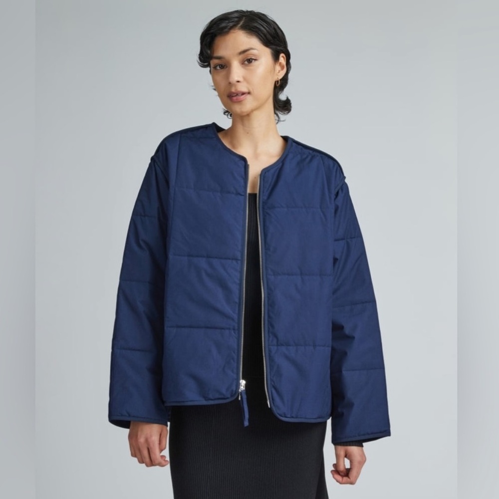 Everlane Cotton Quilted Liner Jacket